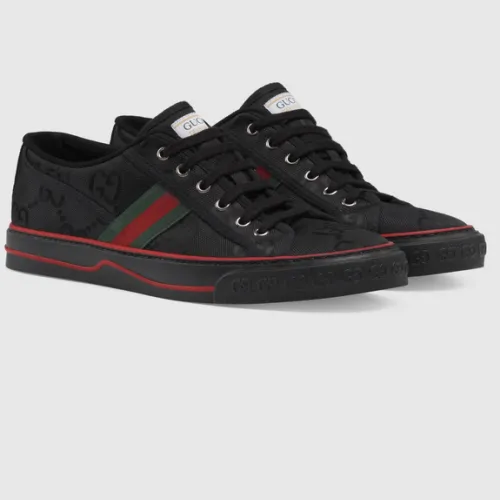 Gucci sneaker Tennis 1977 series Men Women's GG sports canvas shoes #99900731