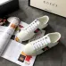 Women Gucci original 1:1 top quality white Sneakers Little bee #9105308