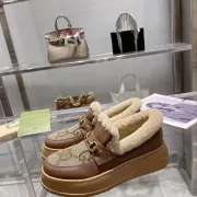 Gucci Shoes for Women Gucci Boots snow boots heel height:3cm #B58273