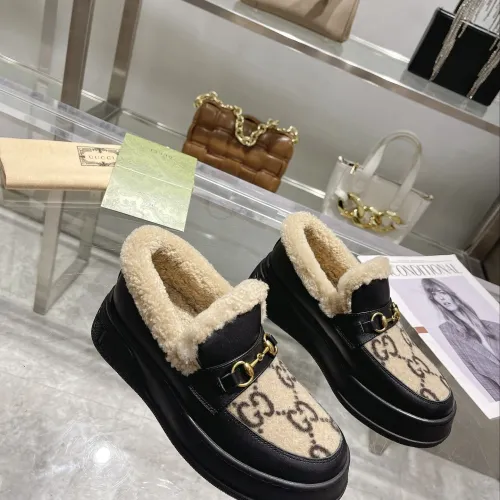 Gucci Shoes for Women Gucci Boots snow boots heel height:3cm #B58274