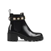 Gucci Shoes for Women Gucci black leather Boots #9120739