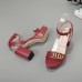 Gucci Shoes for Women Gucci Sandals Leather high heel sandals Heel height 8cm #99906423
