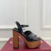 Gucci Shoes for Women Gucci Sandals Women's platform sandal in leather White/Black/Brown/Red #B54139