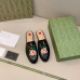Gucci 2022 new summer leather toe half slippers female horsebit lazy love sandals and slippers wear flat bottom #99921464