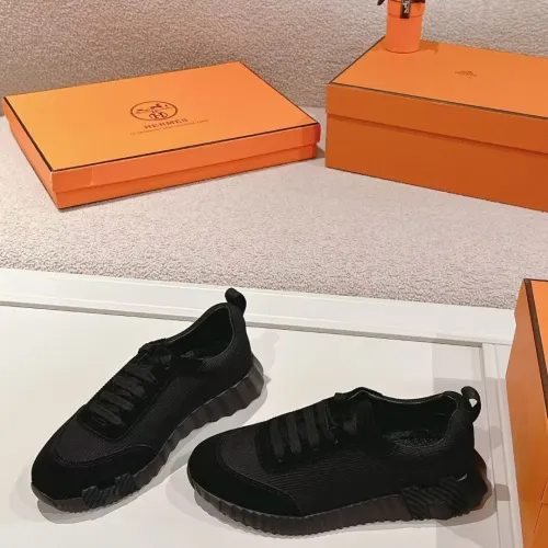 Hermes Casual shoes for Men Black High Quality #B52242