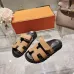 Hermes Chypre leather sandals Unisex #B38561