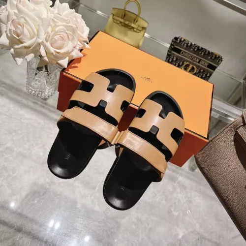 Hermes Chypre leather sandals Unisex #B38561