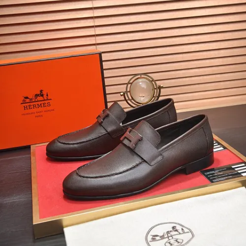 Hermes Leather Dress Shoes for Men #B43534