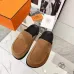 Hermes Shoes Hermes slippers Suede Calfskin Mens Womens Sizes 35-46 #B50721