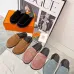 Hermes Shoes Hermes slippers Suede Calfskin Mens Womens Sizes 35-46 #B50721