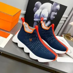 Hermes knitted mesh casual sneakers #B56667