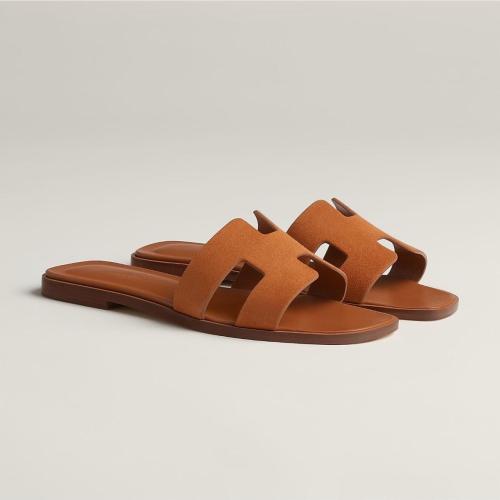 Brown Hermes sandals #9999927740