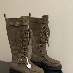 Hermes Landscape Boots for Women's Shoes #B54754