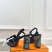 Hermes Sandals Shoes for Women's Shoes Waterproof heel #B62860