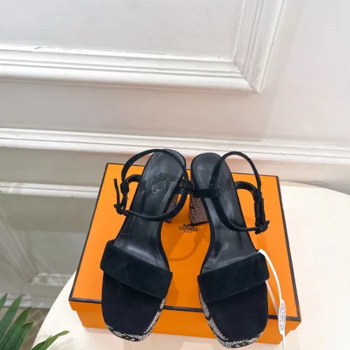 Hermes Sandals Shoes for Women's Shoes Waterproof heel #B62860