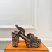 Hermes Sandals Shoes for Women's Shoes Waterproof heel #B62861