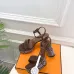 Hermes Sandals Shoes for Women's Shoes Waterproof heel #B62861