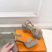 Hermes Sandals Shoes for Women's Shoes Waterproof heel #B62862