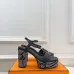 Hermes Sandals Shoes for Women's Shoes Waterproof heel #B62864