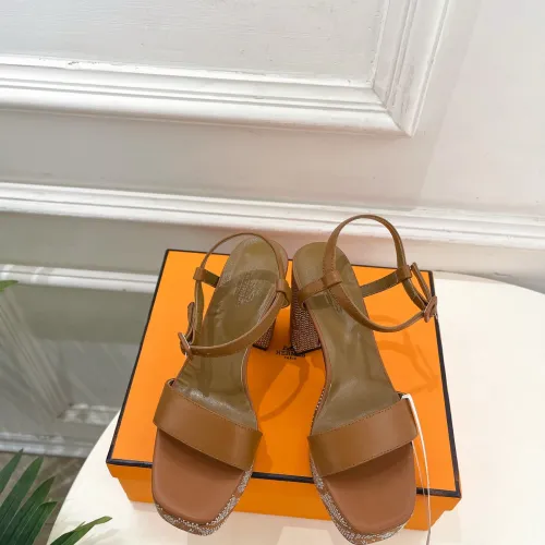 Hermes Sandals Shoes for Women's Shoes Waterproof heel #B62865