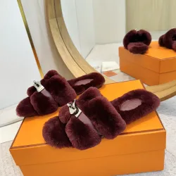 Hermes oran Slippers for Women's Shoes #B54768