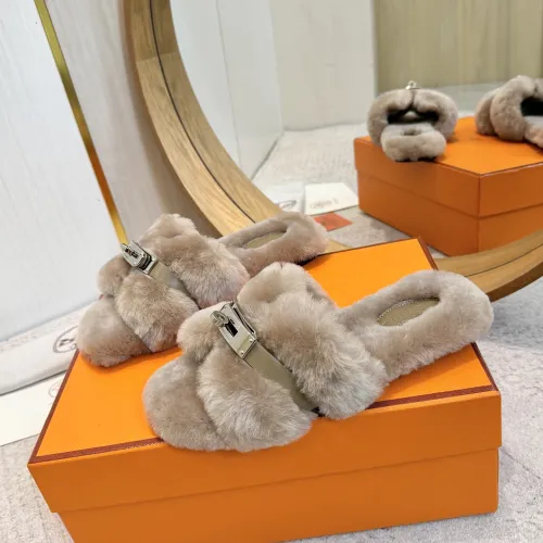 Hermes oran Slippers for Women's Shoes #B54770