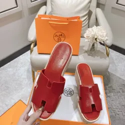Hermes sandals for Women Heels 7cm Red #B38723