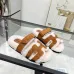 Hermès classic wool slippers #B58882