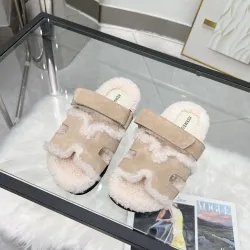 Hermès classic wool slippers #B58884