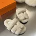 Hermès classic wool slippers #B58887