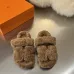 Hermès classic wool slippers #B58888