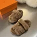 Hermès classic wool slippers #B58888