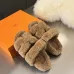 Hermès classic wool slippers #B58888