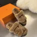 Hermès classic wool slippers #B58888