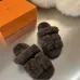 Hermès classic wool slippers #B58889
