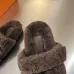 Hermès classic wool slippers #B58889