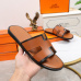 Luxury Hermes Shoes for Men's slippers shoes Hotel Bath slippers Large size 38-45 #99897311