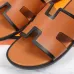 Luxury Hermes Shoes for Men's slippers shoes Hotel Bath slippers Large size 38-45 #99897311