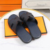 Luxury Hermes Shoes for Men's slippers shoes Hotel Bath slippers Large size 38-45 #99897312