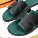 Luxury Hermes Shoes for Men's slippers shoes Hotel Bath slippers Large size 38-45 #99897314