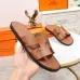 Luxury Hermes Shoes for Men's slippers shoes Hotel Bath slippers Large size 38-45 #99897318