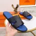 Luxury Hermes Shoes for Men's slippers shoes Hotel Bath slippers Large size 38-45 #99897319