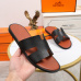 Luxury Hermes Shoes for Men's slippers shoes Hotel Bath slippers Large size 38-45 #99897320