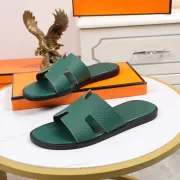 Luxury Hermes Shoes for Men's slippers shoes Hotel Bath slippers Large size 38-45 #99897321