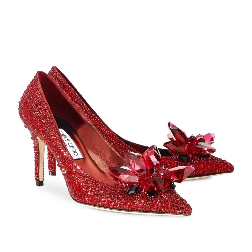 Jimmy Choo Crystal Pumps Red #999930440