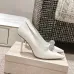 Jimmy Choo Shoes Orb Pump 50 Metallic Leather Pumps White #B48812