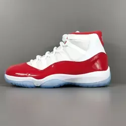 Original Quality AJ 11S Retro White red Air 11 Cherry Men's Casual Walking Sneaker Trainers Basketball Shoes #999930749