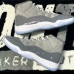 Top Brand Nike Air Jordan 11 "Cool Grey" Casual Basketball Sports Shoes Men's Popular Running  Shoes #999930750