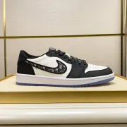 Dior x air jordan 1 low og "grey" aj1 1:1 Qutlity #999929810