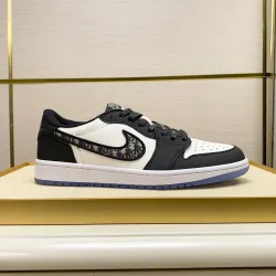 Dior x air jordan 1 low og "grey" aj1 1:1 Qutlity #999929810